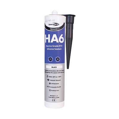 HA6 RTV SILICONE BOND IT. BLACK